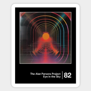 The Alan Parsons Project / Minimalist Graphic Artwork Design Magnet